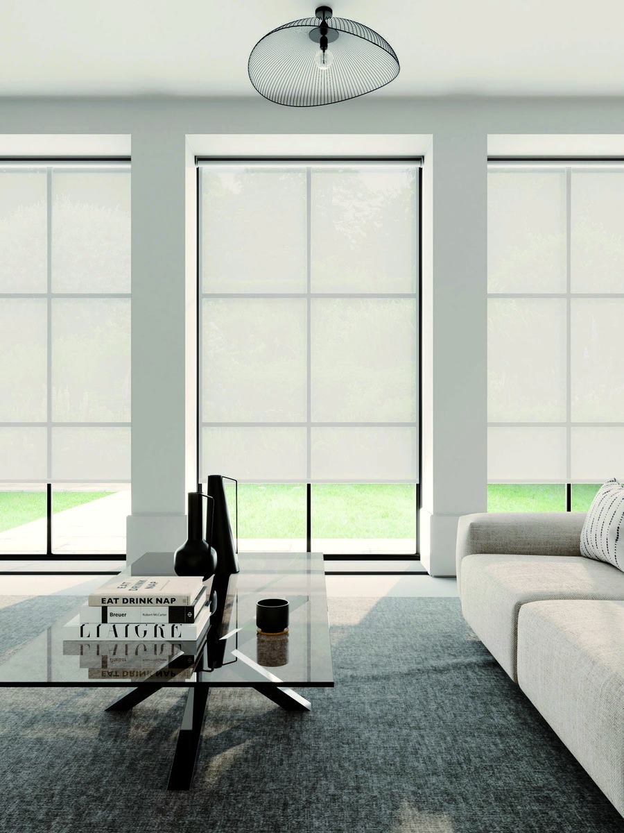 Casa Lume Motorized Zebra Shade